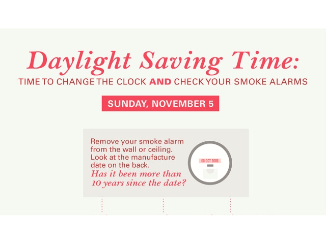 OFD Advises 'Change Your Clocks, Change Your Batteries!'