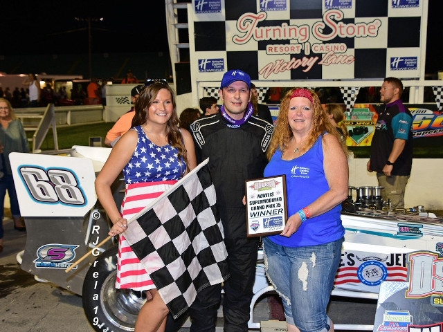 Michael Barnes Hustles From Row Nine to Win Independence Weekend Grand Prix 75