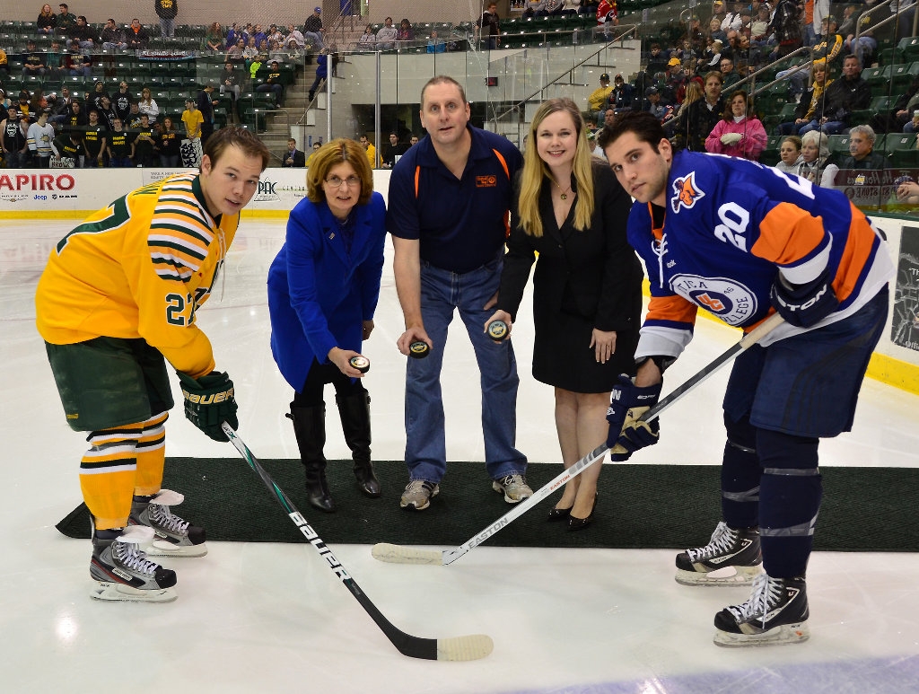 United Way and SUNY Oswego join forces on ice