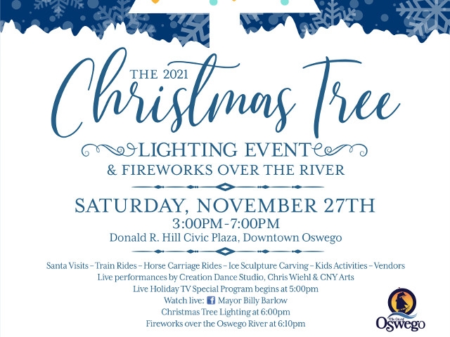 Mayor Barlow Announces 2021Tree Lighting Celebration &amp; Fireworks