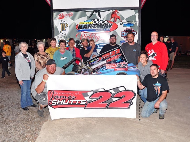 Dan Kapuscinski Scores Second Consecutive James Shutts Memorial at Oswego Kartway