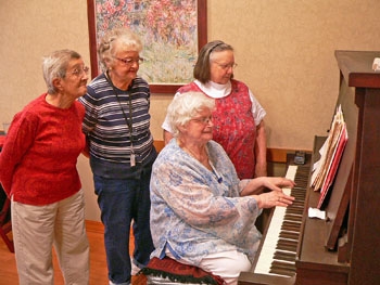St. Francis Commons Residents Receive the Gift of Music