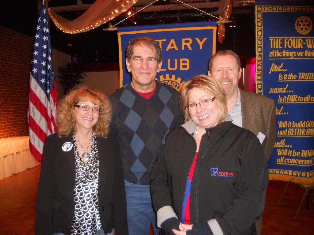 I Heart Corp. Addresses Oswego Rotary