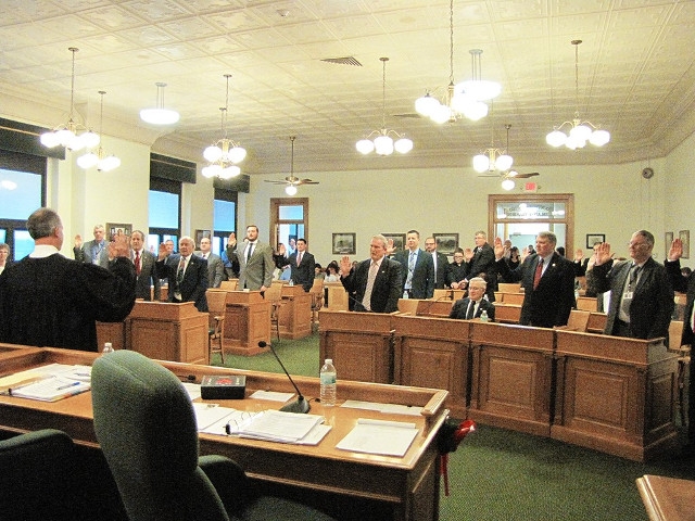 Oswego County Legislature Re-Elects Officers in Annual Elections