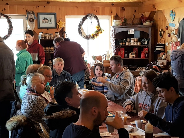 Maple Weekends Opens to Packed House at Red Schoolhouse Farms