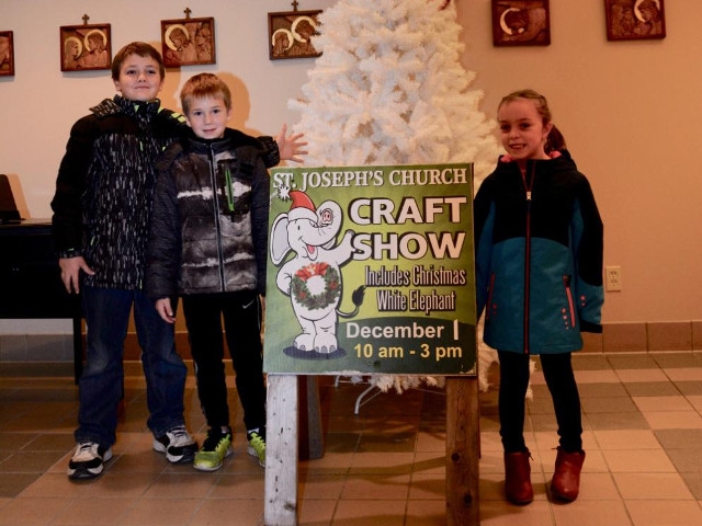 St. Joseph's Christmas Craft Show Dec 1st