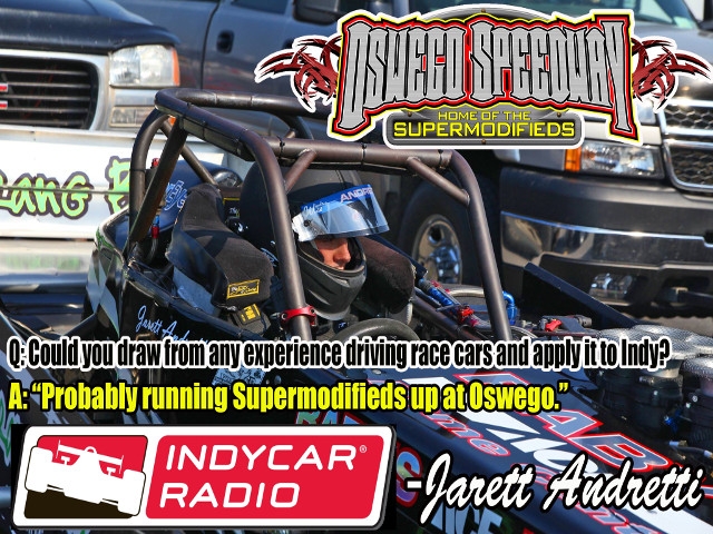 Former Oswego Supermodified Rookie of the Year Jarett Andretti to Make Indianapolis Debut May 24