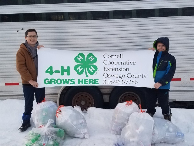 Bottle and Can Drive to Support Cornell Cooperative Extension of Oswego County’s 4-H Equine Education Programs