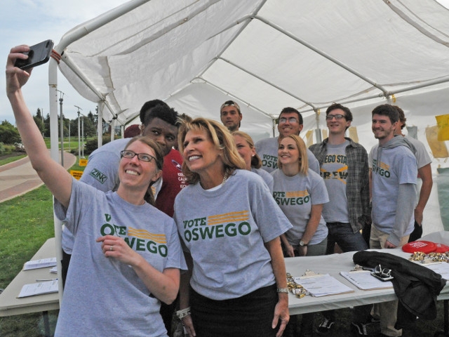 College's "Vote Oswego" Founder Earns National Civic Engagement Award