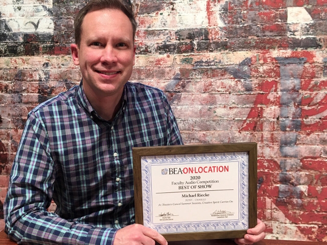 SUNY Oswego Faculty Member Earns Best of Show in National Broadcasting Competition