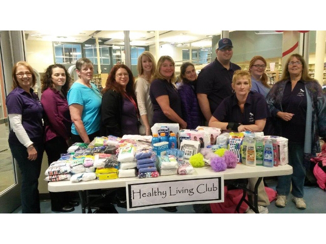 CCC Healthy Living Club Raises Donations for S.A.F. of Oswego