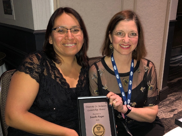 Oswego Professor Earns Diversity Award for Onondaga Nation Tennis Program