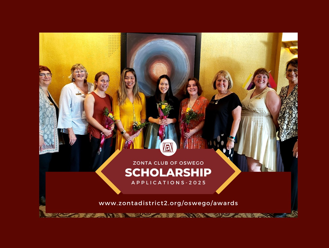 Zonta Club of Oswego Announces Five Scholarships for 2025