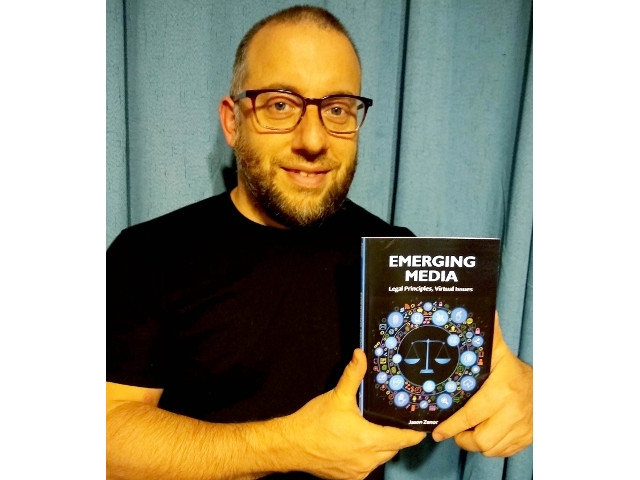SUNY Oswego Faculty Member’s New Book Looks at Legal Issues in Emerging Media