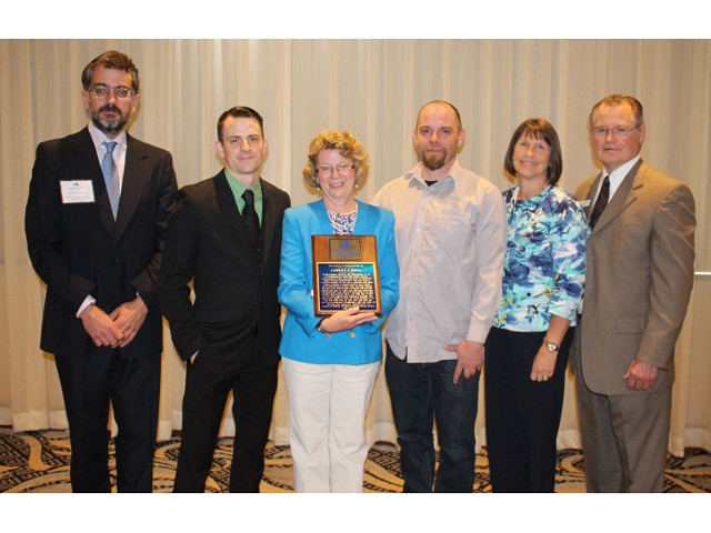 Operation Oswego County Presents Award to Lawrence R. Perras