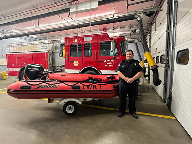 Cody Volunteer Fire Department Adds Water Rescue Capabilities in Granby