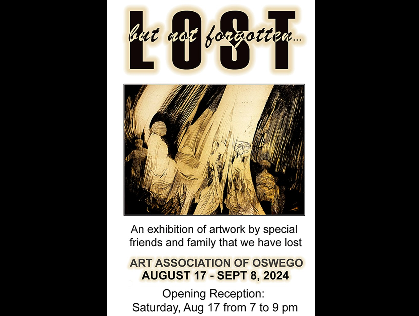 Oswego Art Association Brings "Lost But Not Forgotten" Exhibit August 17