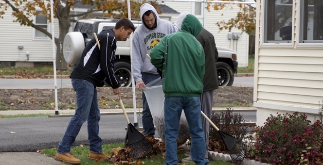 Student-athletes set to rake leaves Oct. 27