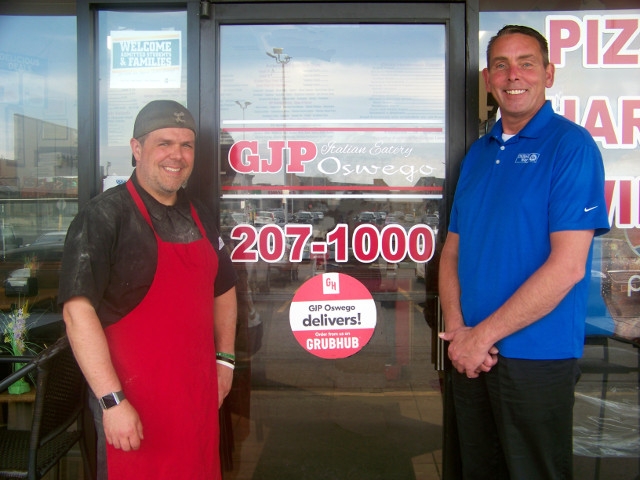 GJP Italian Eatery Oswego Supports United Way 2018 Campaign