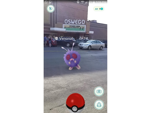 People Play 'Pokemon Go' All Around Oswego