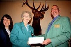 Oswego Elks donates to LOC Supporting Our Seniors campaign