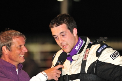 Kody Graham streaks to second career supermodified win at Oswego