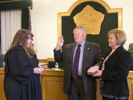 New legislator takes oath of office