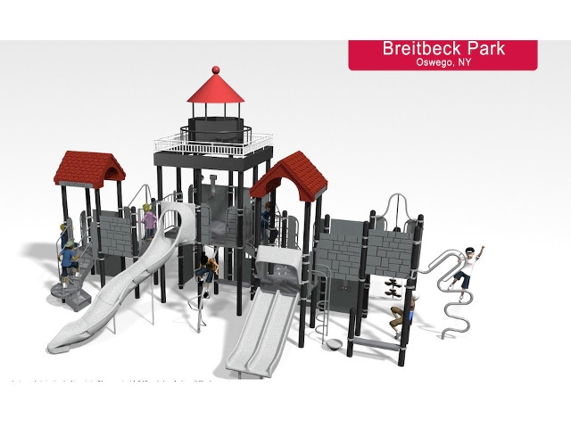 Mayor Barlow Announces $557k in Funding Secured for New Breitbeck Playground, Bridge Lights