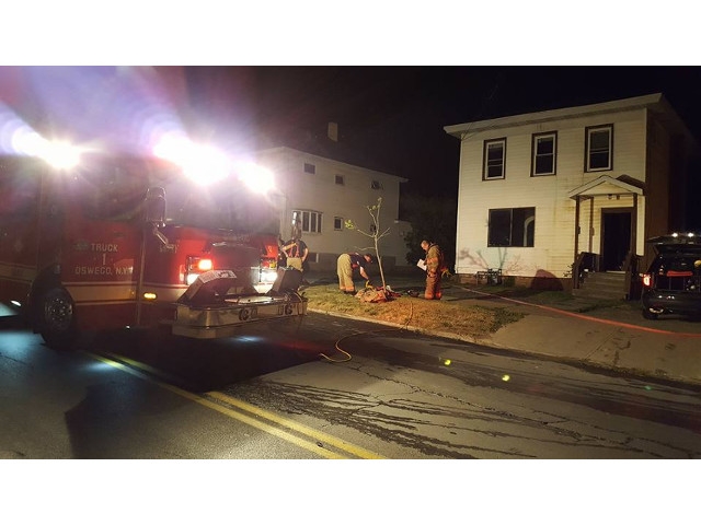 OFD Responds To Structure Fire at 166 West Utica Street