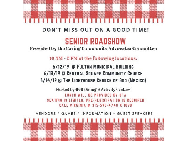 CCAOC Brings “Senior Roadshow” To Lighthouse Church of God in Mexico June 14th