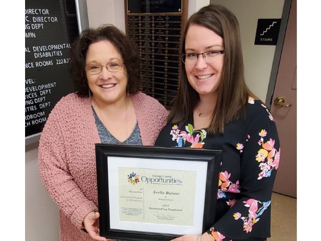 Oswego County Opportunities Recognizes Joelle Hutson