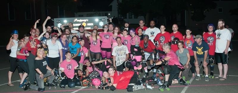 Oz Roller Derby skaters take second in first-ever Northeast Renegade Tournament