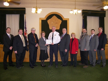 Lieutenant Benjamin marks 25 years of service