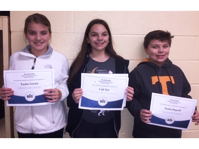 Minetto Elementary Spellers Advance to District Bee in March