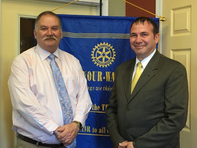 Oswego Sunrise Rotary Welcomes Thomas Benedetto as Guest Speaker