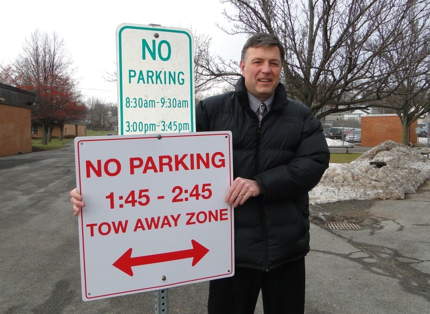 OHS Tow Away Zone in effect soon