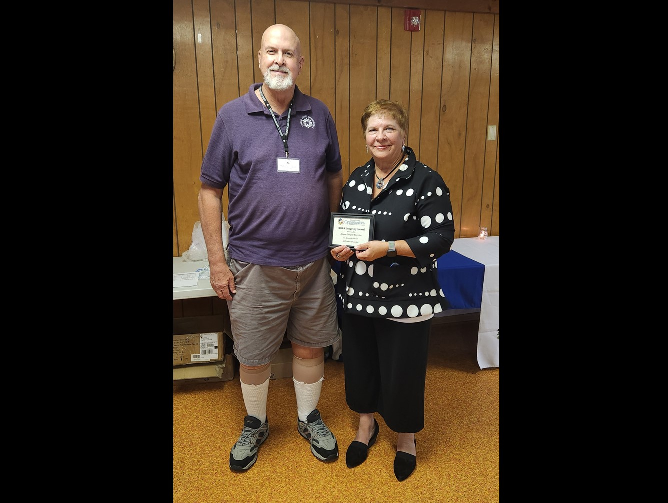OCO Employee Receives Longevity Award