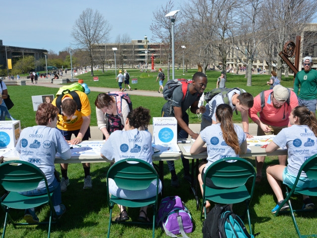 SUNY Oswego Event Boosts Awareness, Prevention of Relationship Violence