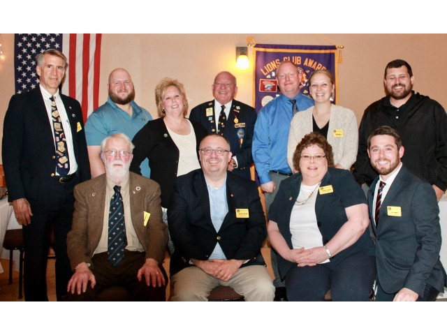 Fulton Lions Installs New President, Foster Recognized for 45 Years of Service
