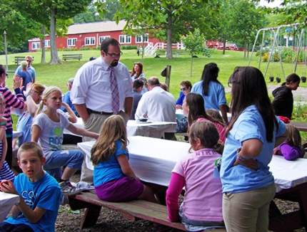 Camp Hollis welcomes Oswego County Legislators