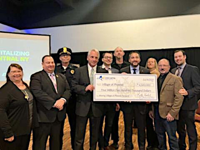 Village of Phoenix to Receive $4.5 Million From NY Forward Program
