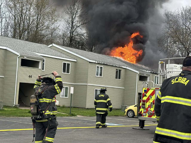 Fire Destroys Apartment Complex