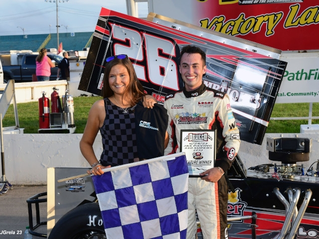 Sokolic Cruises to Second 350 Supermodified Victory of Season