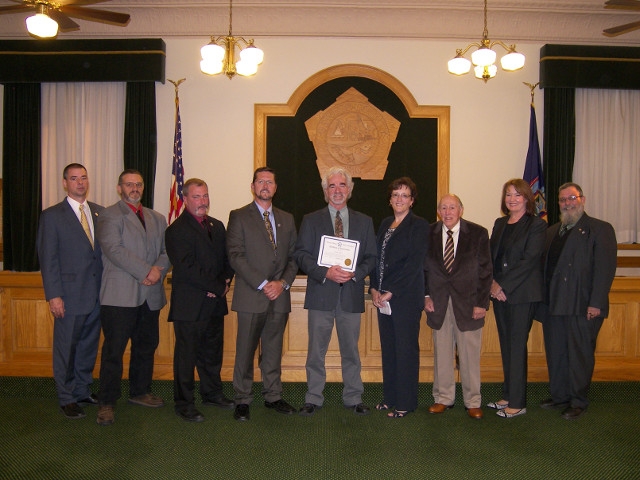 Metz Celebrates 25 Years of Service with Oswego County