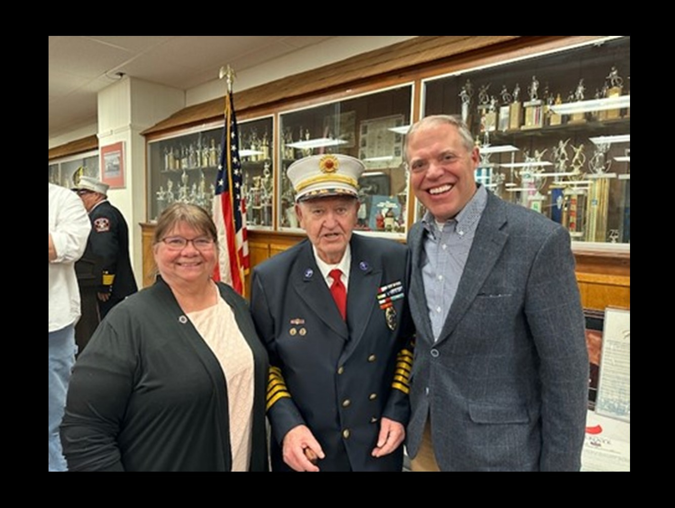 Leader Barclay Honors Danny Dunn: 60 Years of Service to Phoenix Fire Department and Beyond