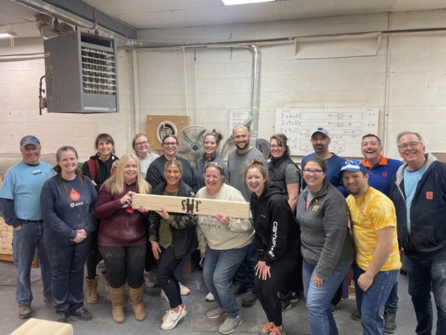 Leadership Oswego County Class of 2025 Gives Back, Builds Beds for Local Children