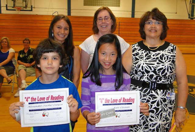 FLS Fourth Graders Recognized for Love of Reading
