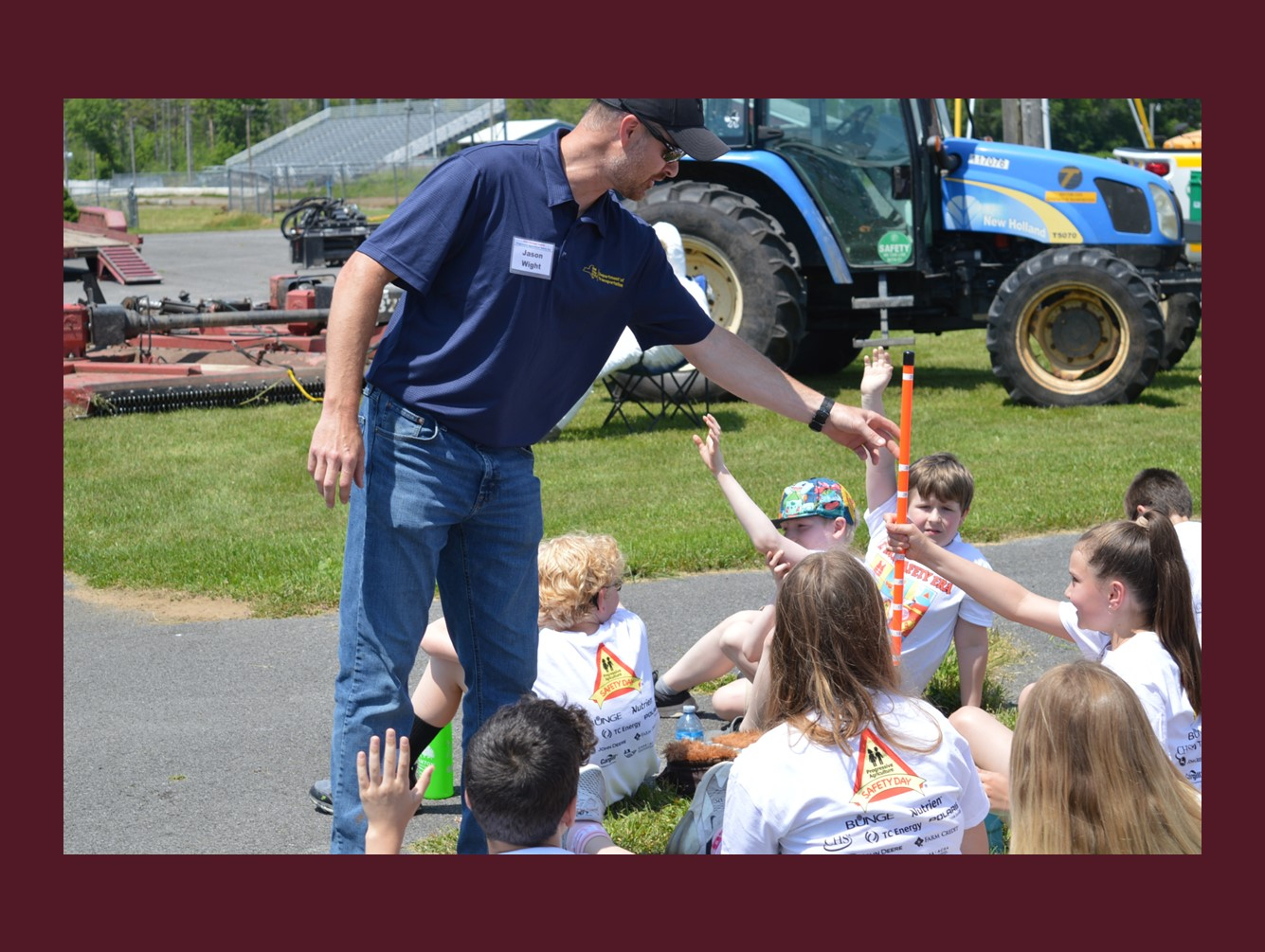 Local Fifth Graders Attended the 21st Annual Oswego County Progressive Agriculture Home and Farm Safety Day