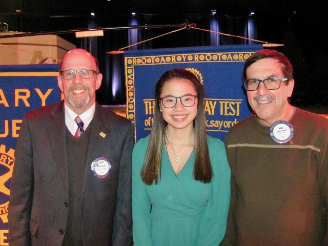 Oswego Rotary Recognizes OHS Student