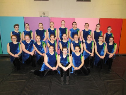 Oswego Visual Ensemble hosts winter guard show Saturday